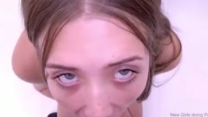 Cute Teen fucked at casting hardcore