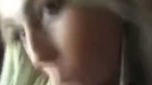 Gorgeous blonde suck for cum