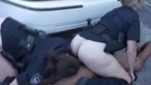 Having a hardcore interracial threesome