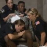 Lusty Cops have Interracial Hardcore sex