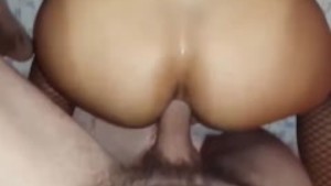 Only thing he does is fucking his hot Latin wife in the ass