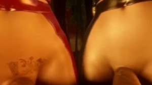 Sexy huge cock futanari whores fucks hardcore and raw