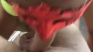 Sexy wife swallows a load with some whipped cream