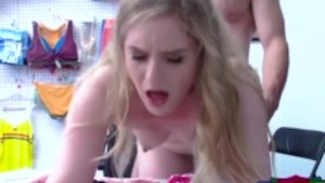 Stunning teen was caught stealing