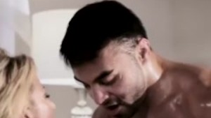 Deep hardcore threesome fuck to be bisexual FFM fuck