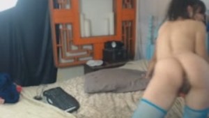 Hardcore Babe Drilled Her Pussy Hard
